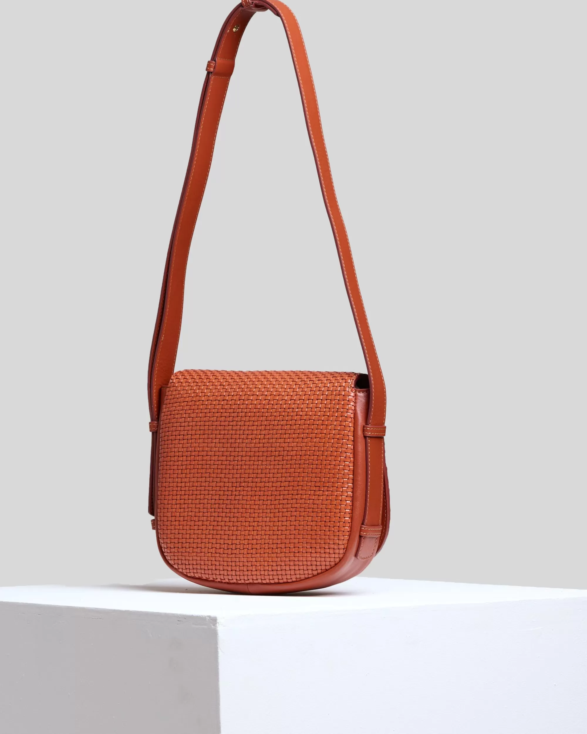 Tramontano Crossbody Bag Midi Linea Sella | Donna Borse A Spalla & Tracolla